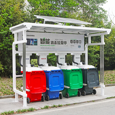 清洁智能垃圾亭MN-ZNT
